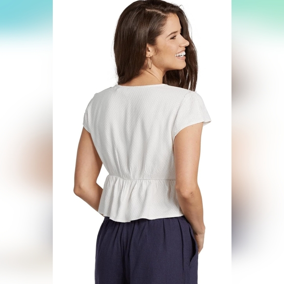 Roxy Crop Top Large Nwt - Picture 2 of 6